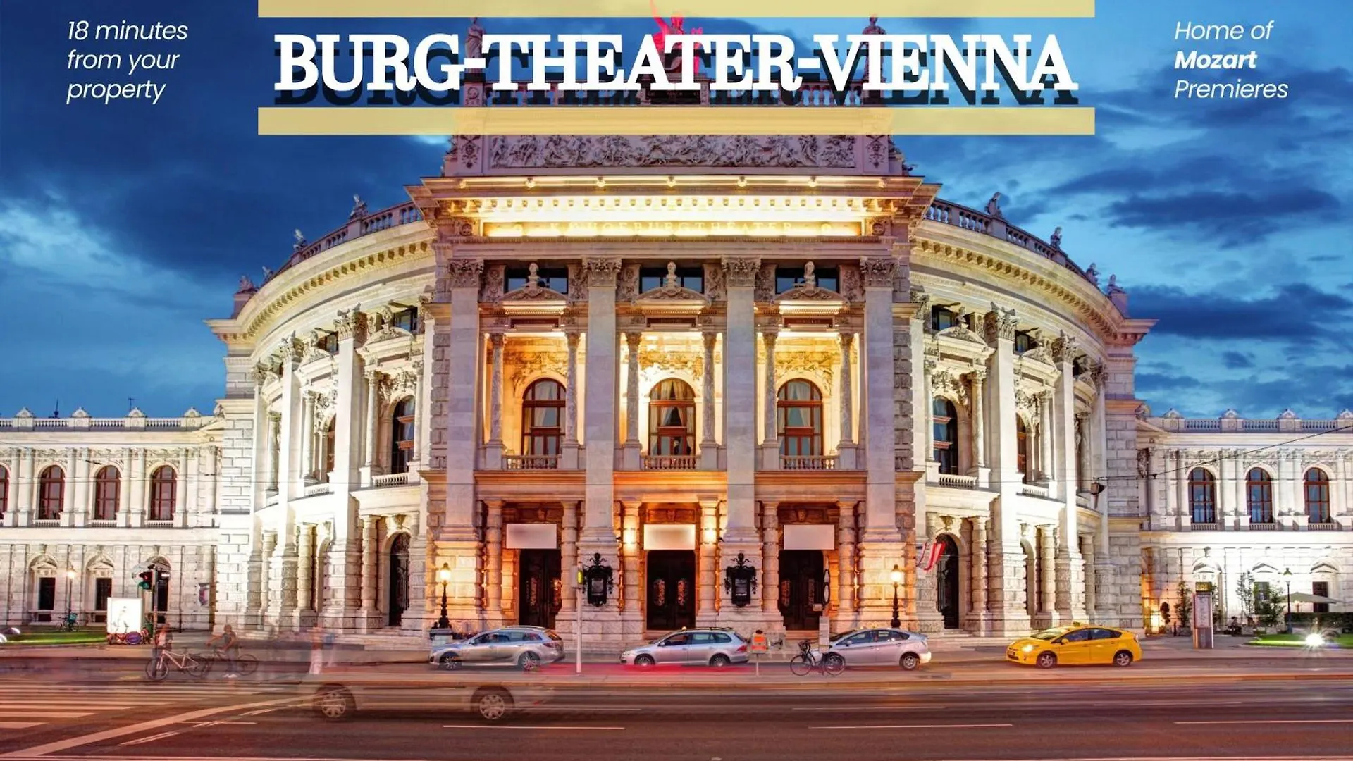 Trendy - Modern 1Br & 1Lr Apartment In Vienna Center